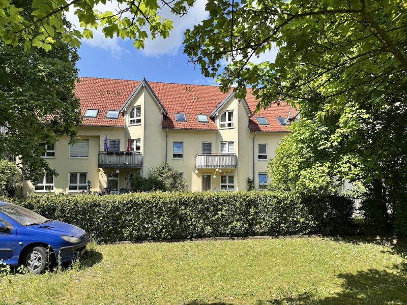 Geb�udeansicht Wohnung Dresden