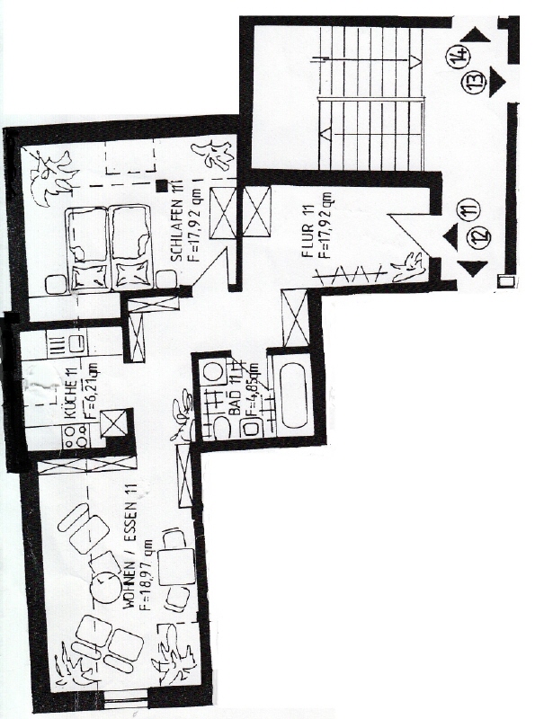 Grundriss Wohnung Dresden