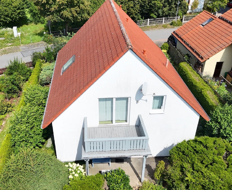 Ansicht west Einfamilienhaus Ullersdorf