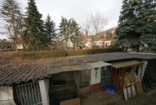 Blick vom Grundst�ck Wohnen am Loschwitzer Park