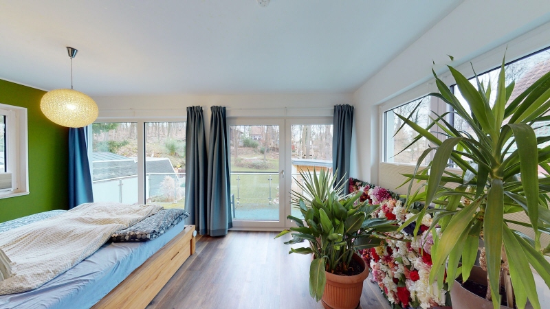 Schlafzimmer Einfamilienhaus Radebeul