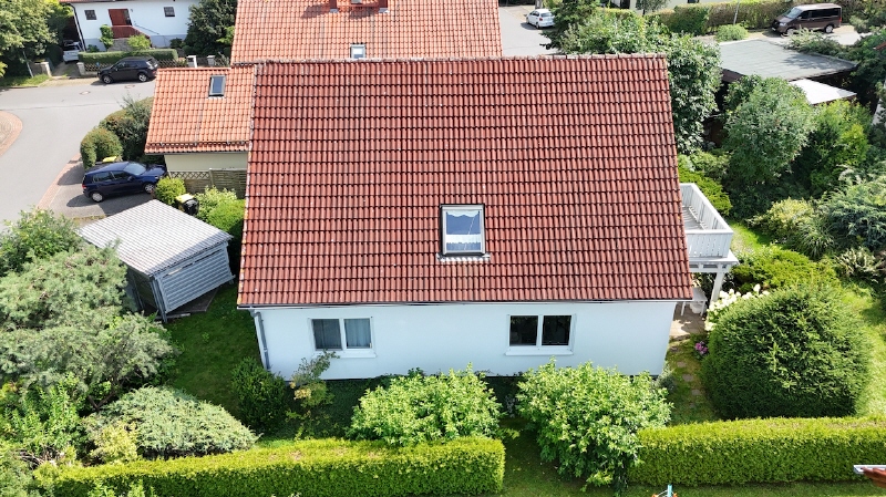 Ansicht nordwest Einfamilienhaus Ullersdorf
