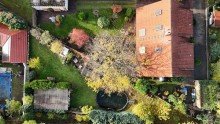 von oben Naturnah und familienfreundlich - Doppelhaush�lfte mit Garage in Tolkewitz