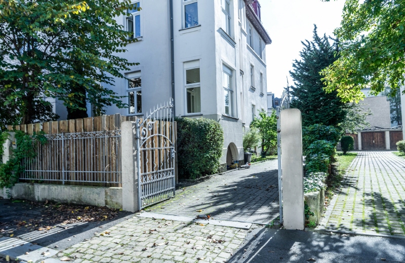 Hofeinfahrt Wohnung Dresden