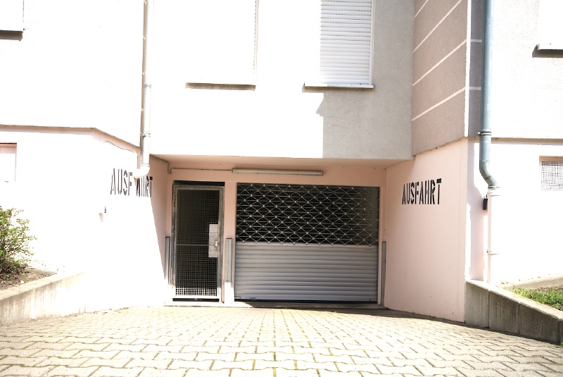 Ein- Ausfahrt Tiefgarage Wohnung Dresden
