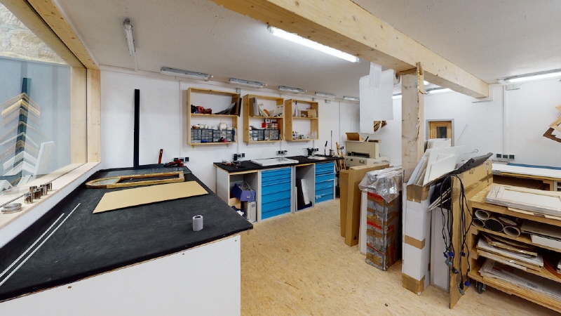 Werstatt Scheune Haus Struppen