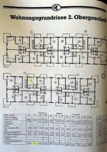 Grundriss Kleine Wohnung in sch�ner Gegend von Dresden