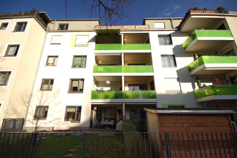 Hausansicht Wohnung Dresden