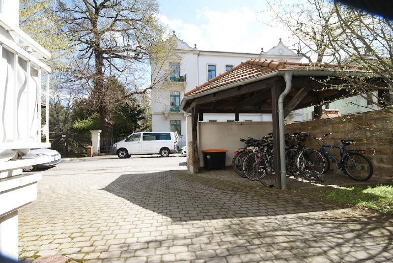Geb�udeansicht Wohnung Dresden