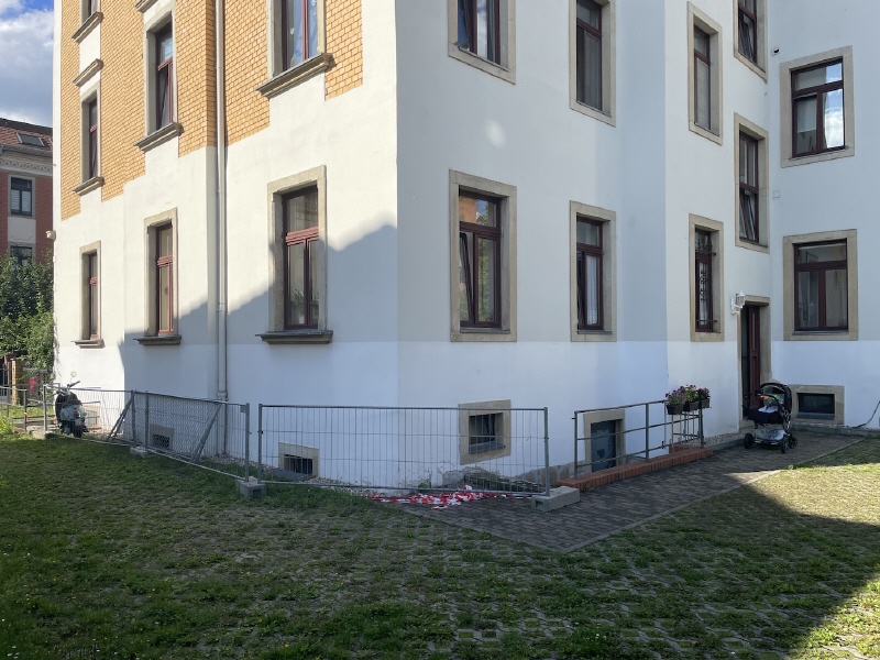 Zufahrt Wohnung Dresden