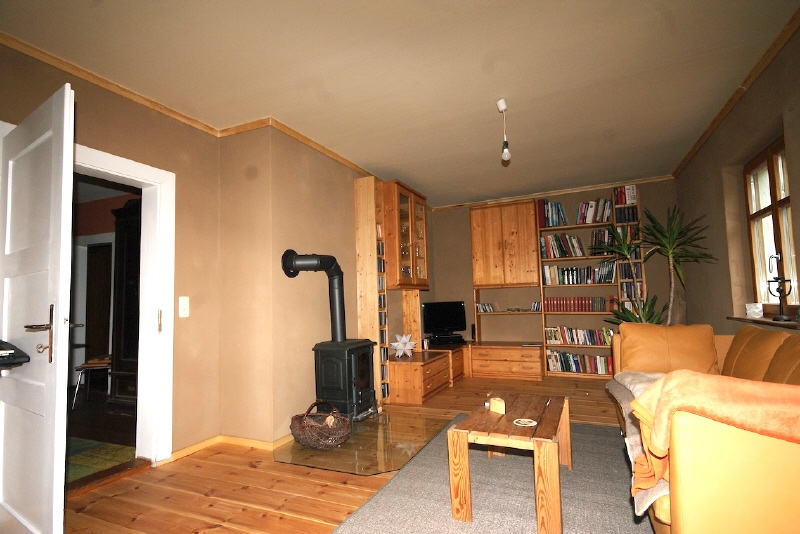 Wohnzimmer Obergeschoss Einfamilienhaus Kreischa