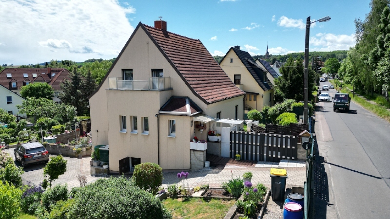 Hausansicht Einfamilienhaus Possendorf
