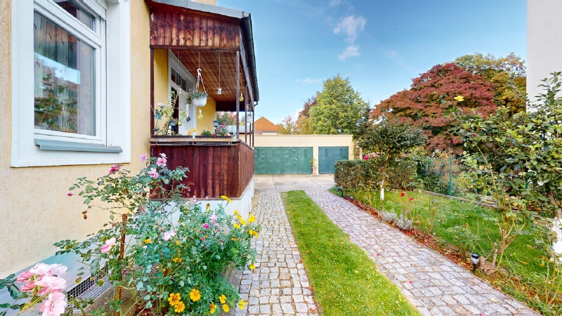 Zufahrt Mehrfamilienhaus Dresden