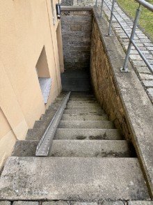 Ansicht Studentenbude in einem sanierten Denkmal