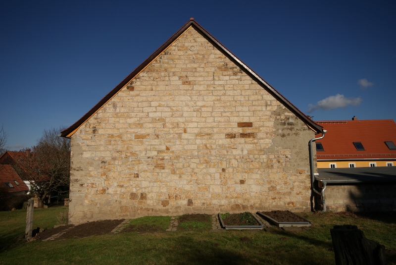Giebel S�dseite Haus Struppen